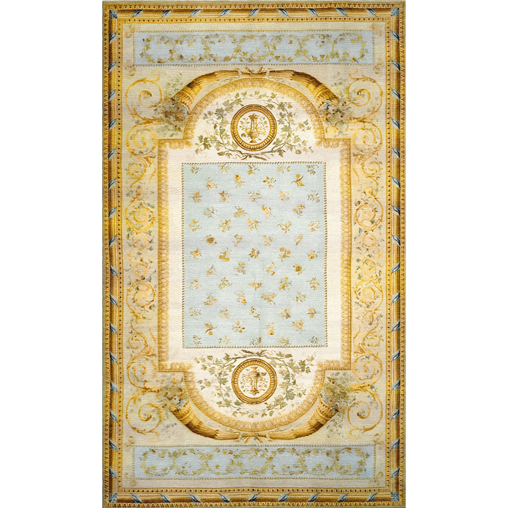 RENAISSANCE SAVONNERIE S-224 BLUE / IVORY 11'5" X 18'