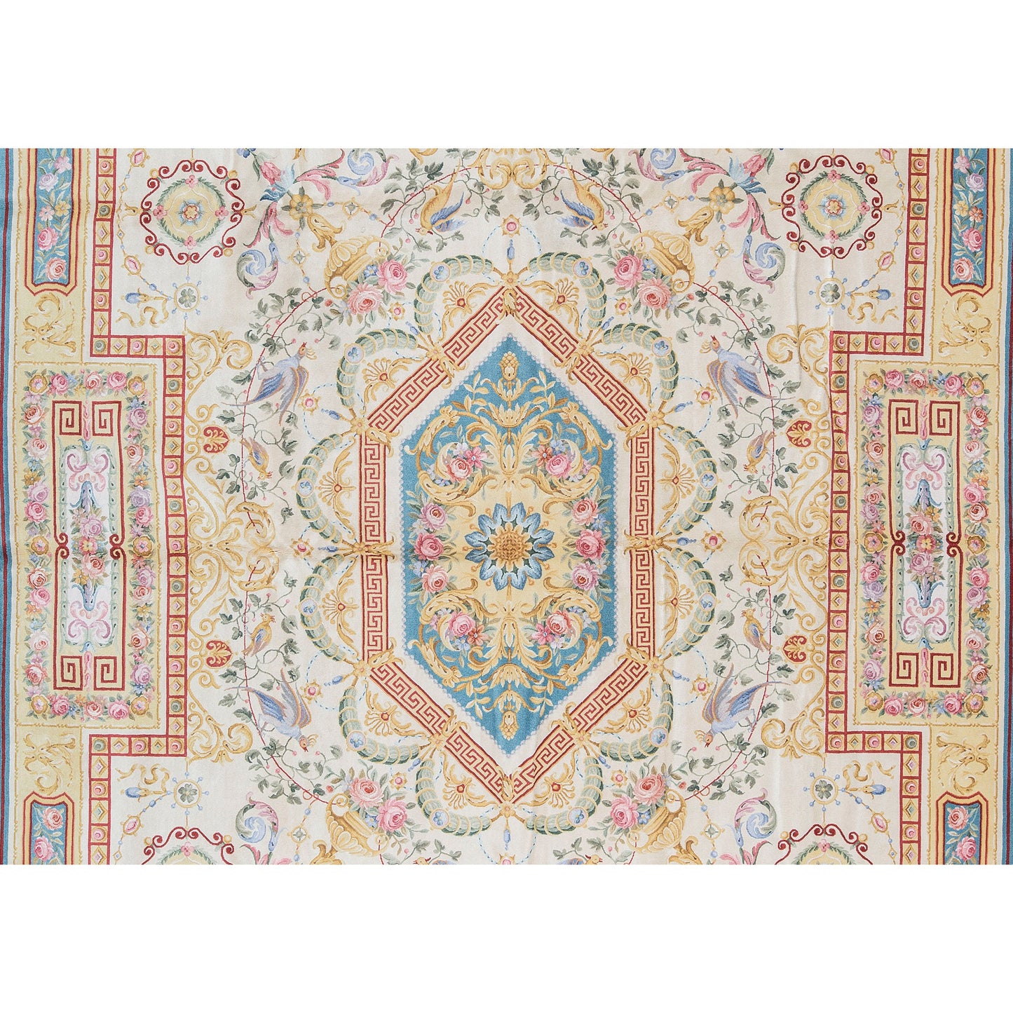 RENAISSANCE SAVONNERIE S-116 IVORY / GOLD 11'10" X 15'