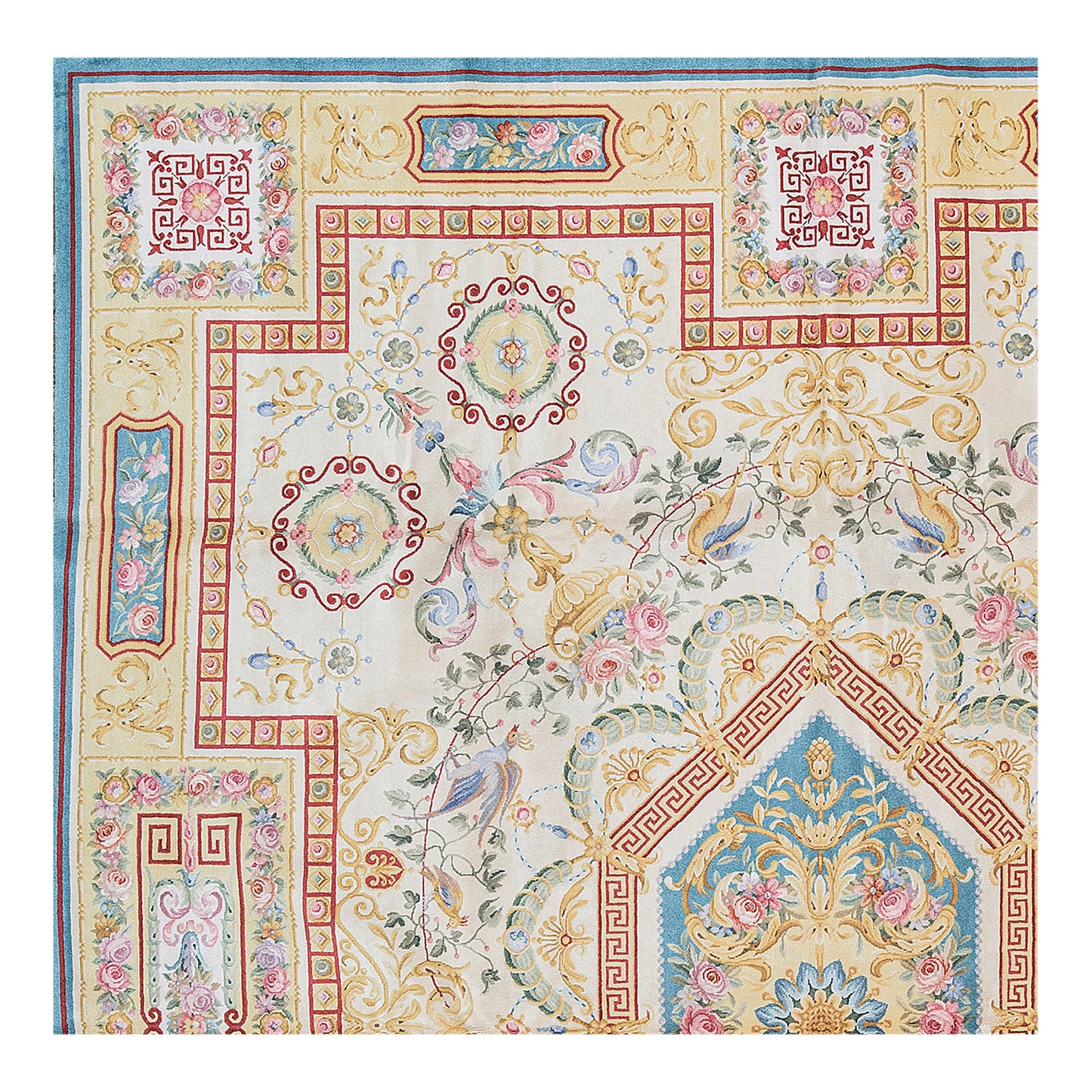 RENAISSANCE SAVONNERIE S-116 IVORY / GOLD 11'10" X 15'
