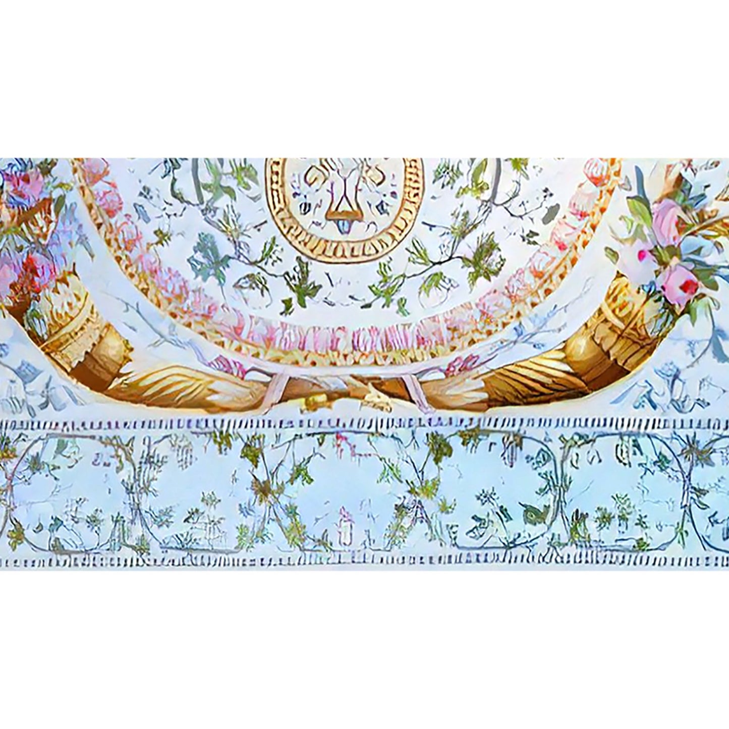 RENAISSANCE SAVONNERIE S-224 LIGHT BLUE / IVORY 14' X 20'