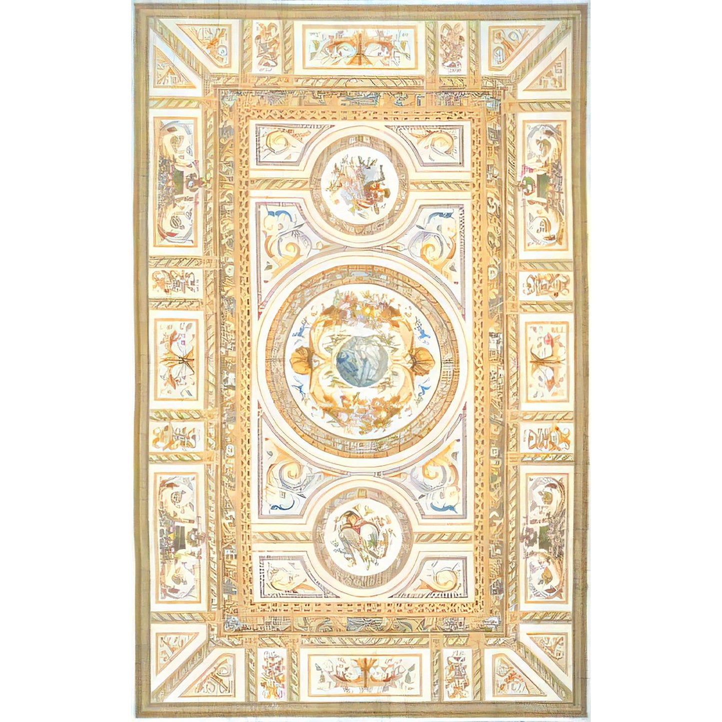RENAISSANCE SAVONNERIE S196I IVORY / IVORY 11'9" X 18'5"