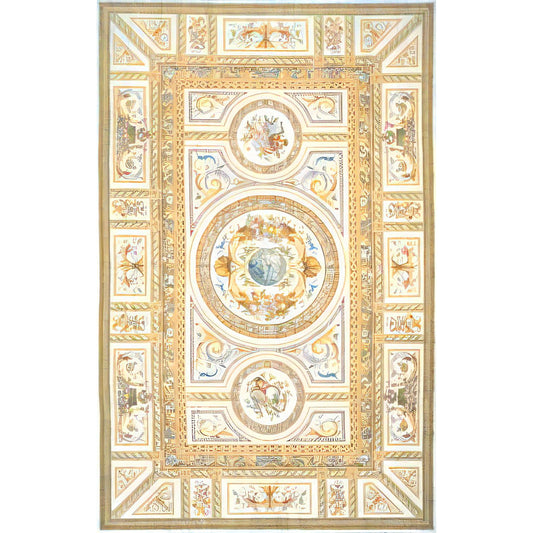 RENAISSANCE SAVONNERIE S196I IVORY / IVORY 11'9" X 18'5"