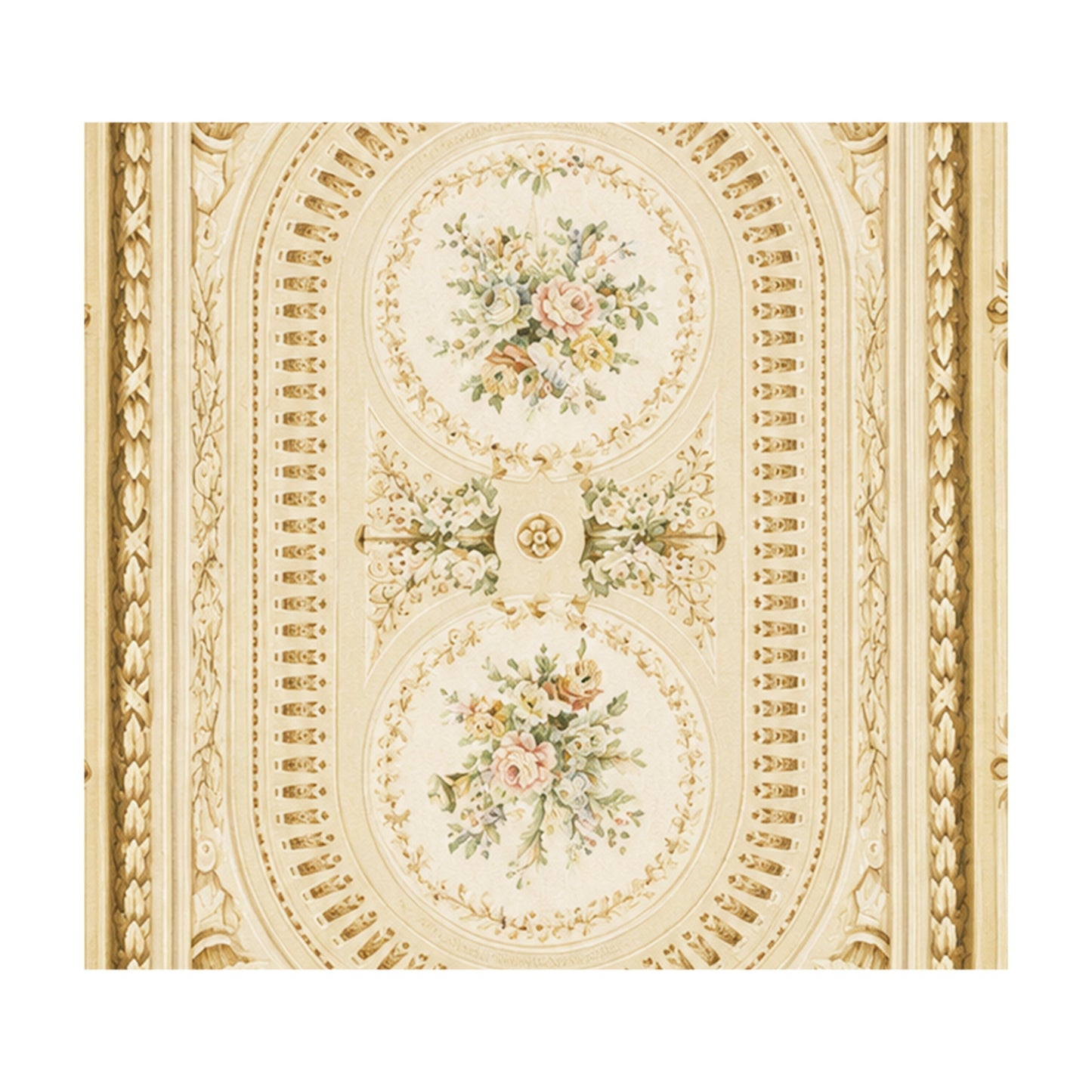 RENAISSANCE SAVONNERIE S-151 IVORY / IVORY 11'3" X 16'2"