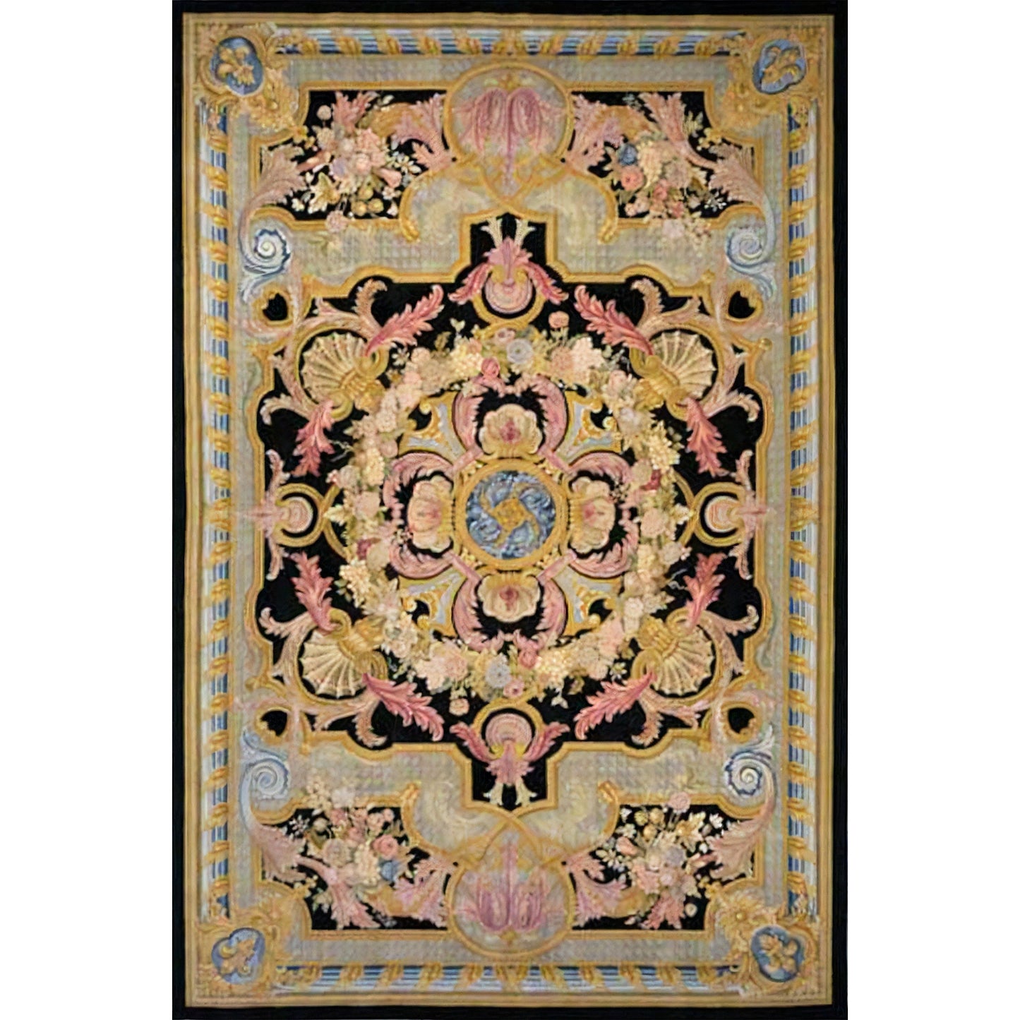 RENAISSANCE SAVONNERIE S-150 BROWN 14'5" X 23'3"