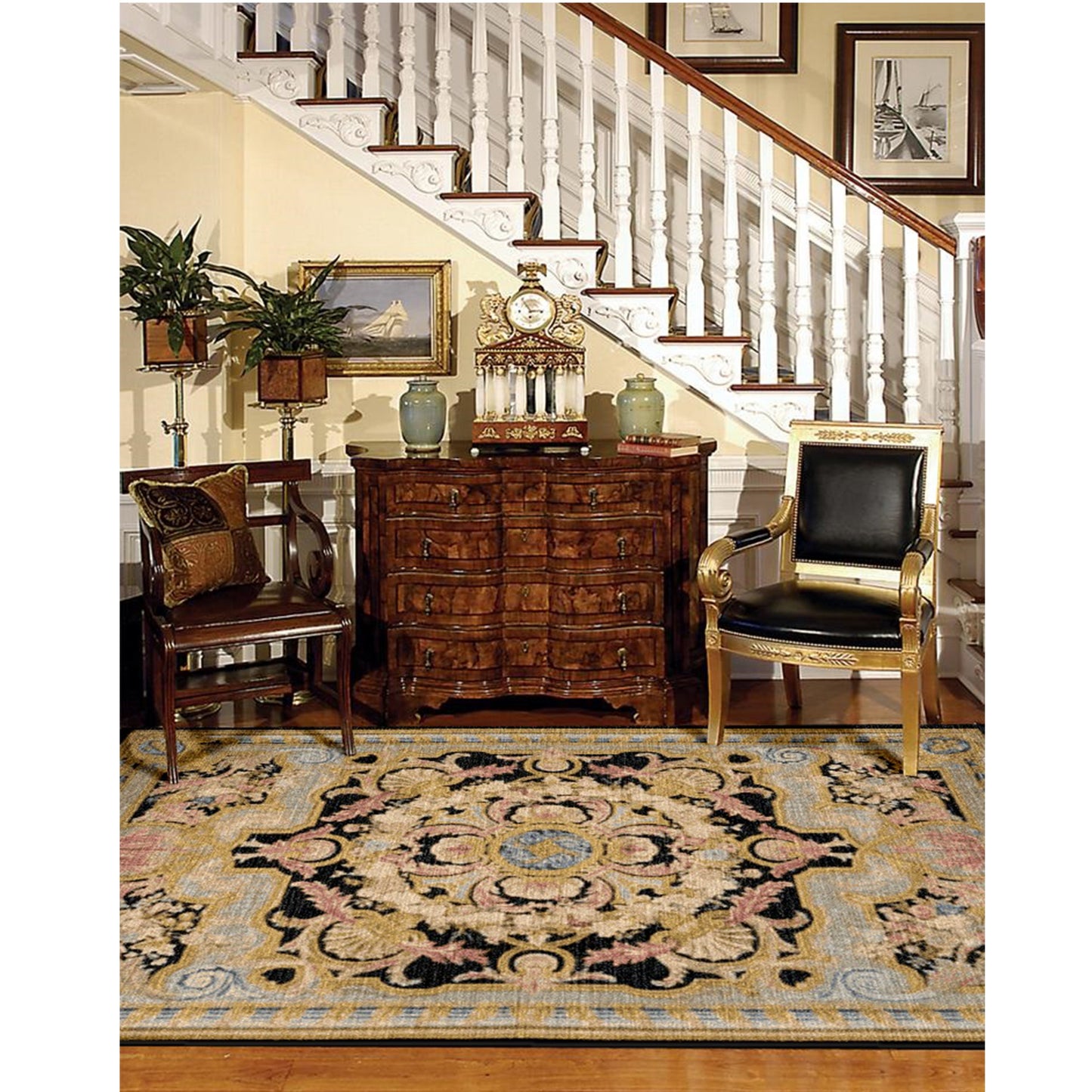 RENAISSANCE SAVONNERIE S-150 BROWN 14'5" X 23'3"