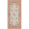 RENAISSANCE SAVONNERIE S95-- IVORY / PINK 2'4" X 4'9"