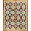RENAISSANCE SAVONNERIE SS60- RED / IVORY 12'3" X 15'