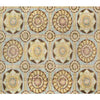 RENAISSANCE SAVONNERIE S-02- YELLOW / BLUE 12'4" X 17'3"