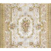 RENAISSANCE SAVONNERIE S-03I IVORY / LIGHT GREEN 11'6" X 16'6"