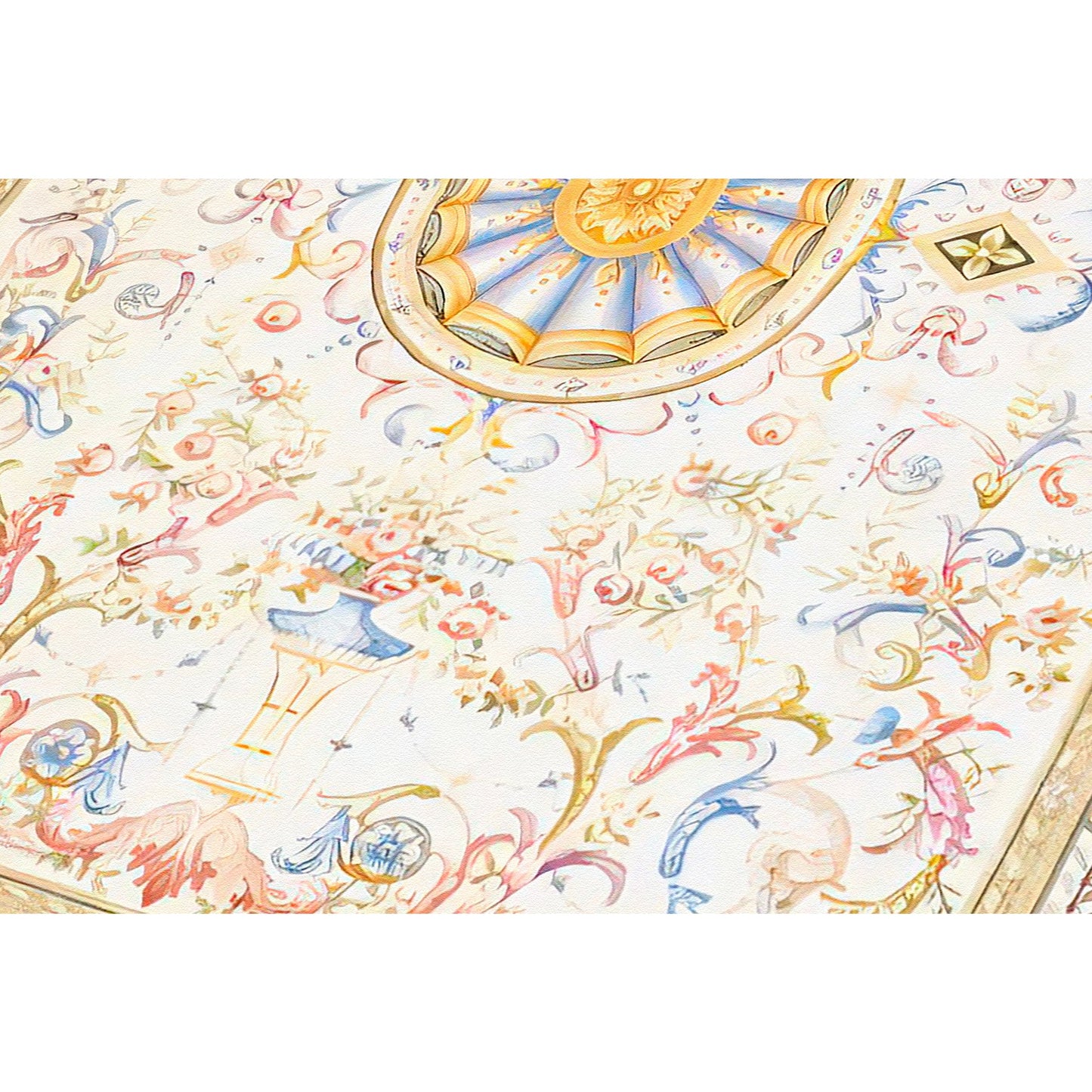 RENAISSANCE SAVONNERIE S-165 IVORY / GOLD 11' X 16'1"