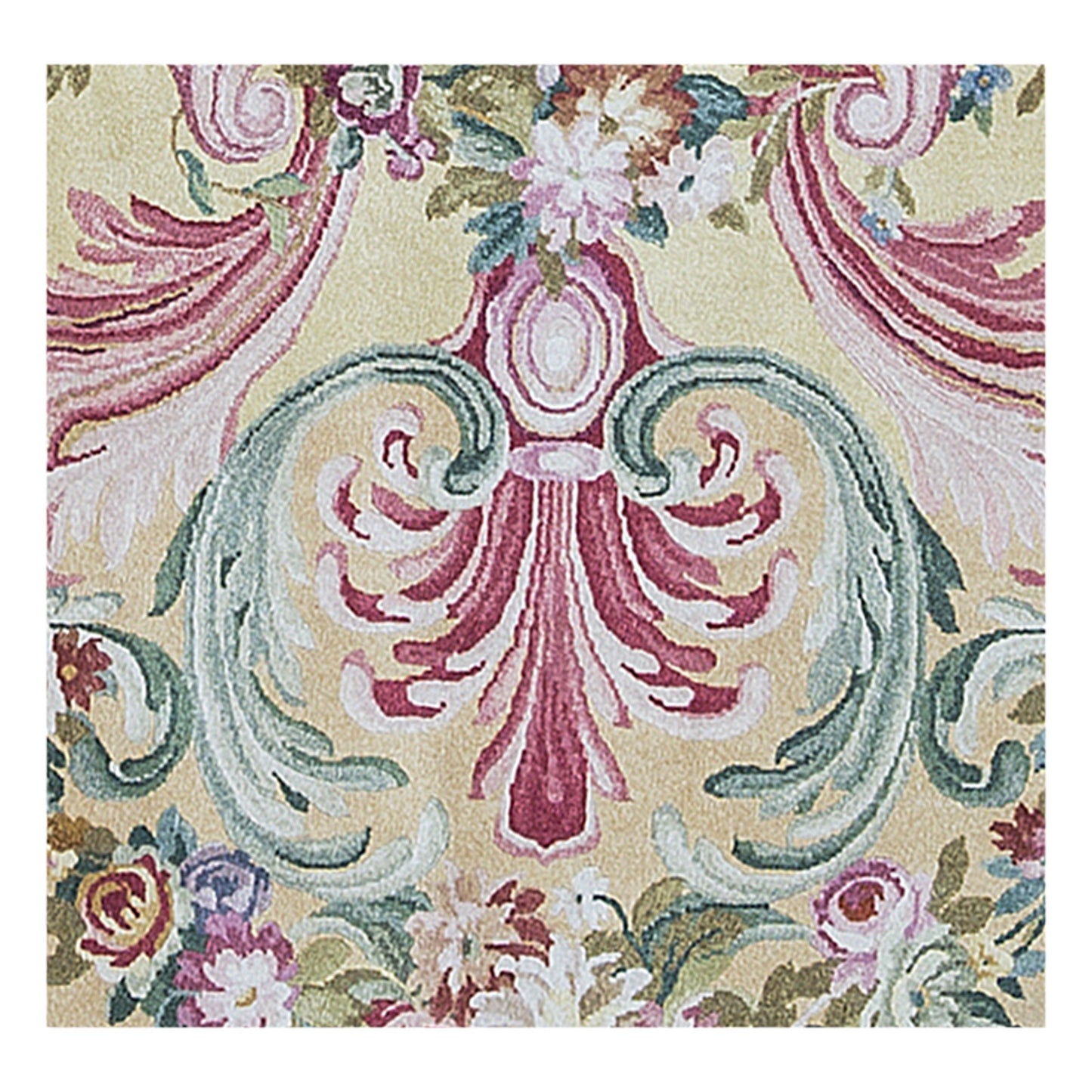 RENAISSANCE SAVONNERIE S162G GOLD / MULTI  8'1" X 8'1"