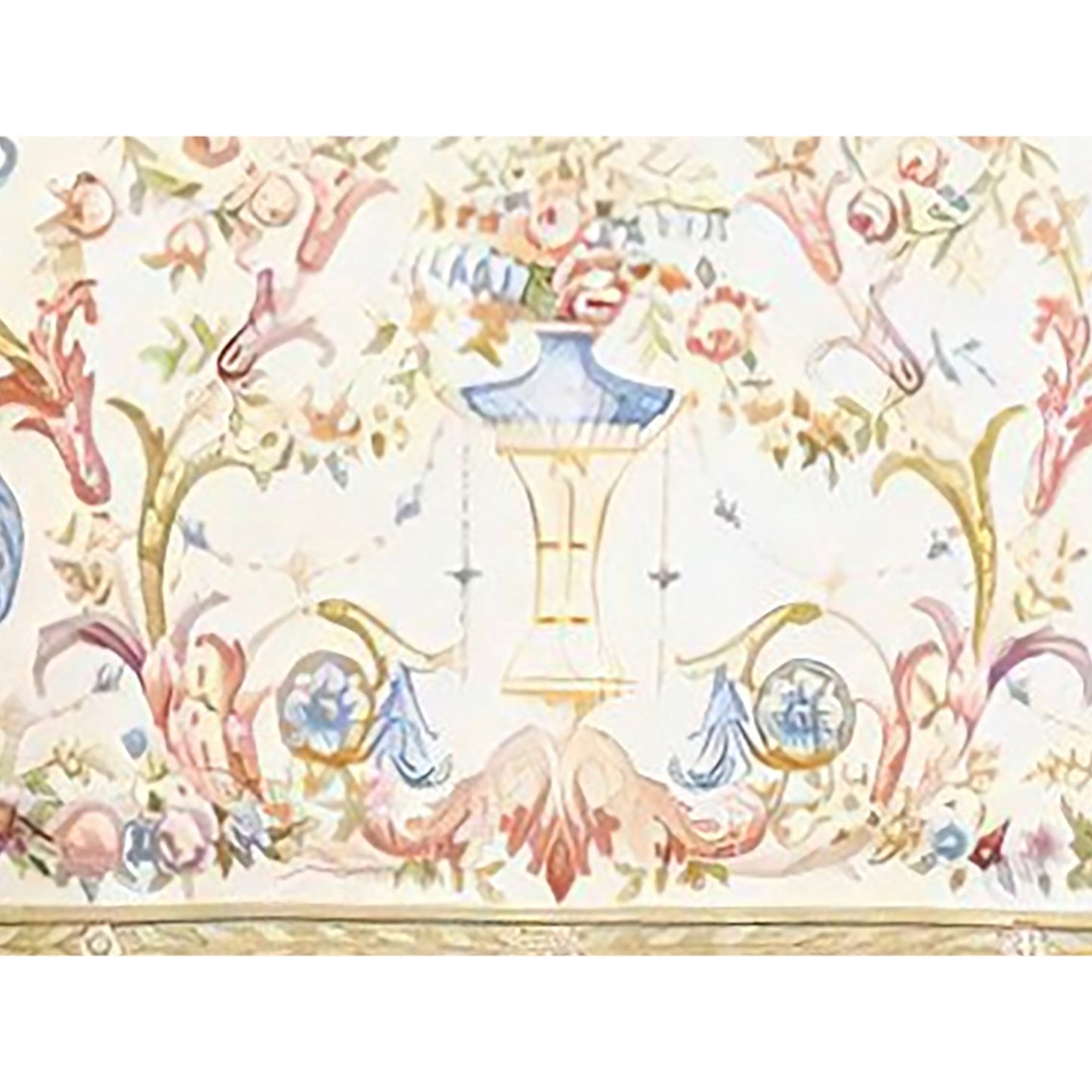 RENAISSANCE SAVONNERIE S-165 IVORY / IVORY 12'1" X 18'1"