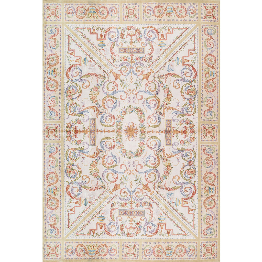 RENAISSANCE SAVONNERIE S-156 IVORY / BEIGE 11' X 16'1"