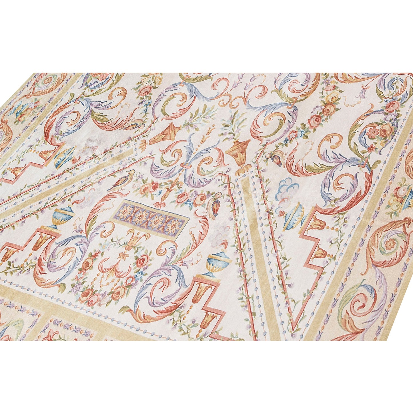 RENAISSANCE SAVONNERIE S-156 IVORY / BEIGE 11' X 16'1"