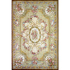 RENAISSANCE SAVONNERIE S-154 IVORY / GREEN 12'1" X 18'1"