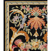 RENAISSANCE SAVONNERIE S271B BLACK, MULTI 2'8" X 5'1"