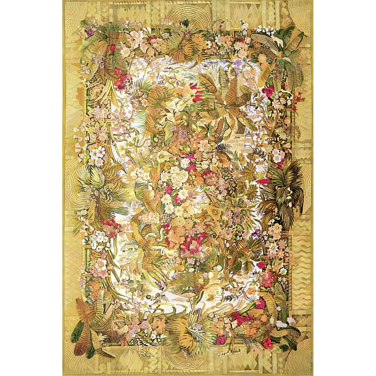 RENAISSANCE SAVONNERIE S-148 IVORY / GOLD 11'7" X 17'5"