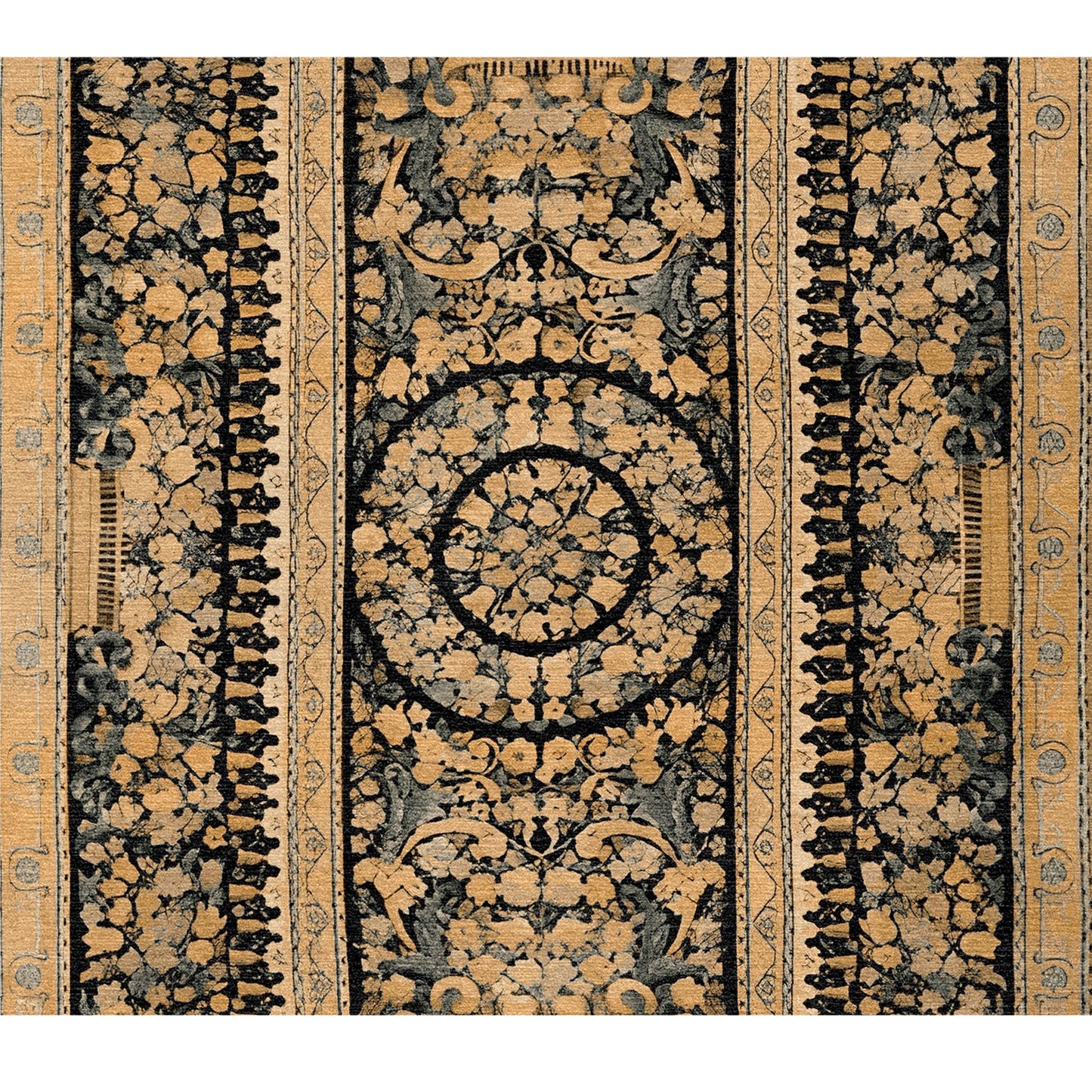 RENAISSANCE SAVONNERIE S-20- GOLD / BROWN 14'5" X 24'3"