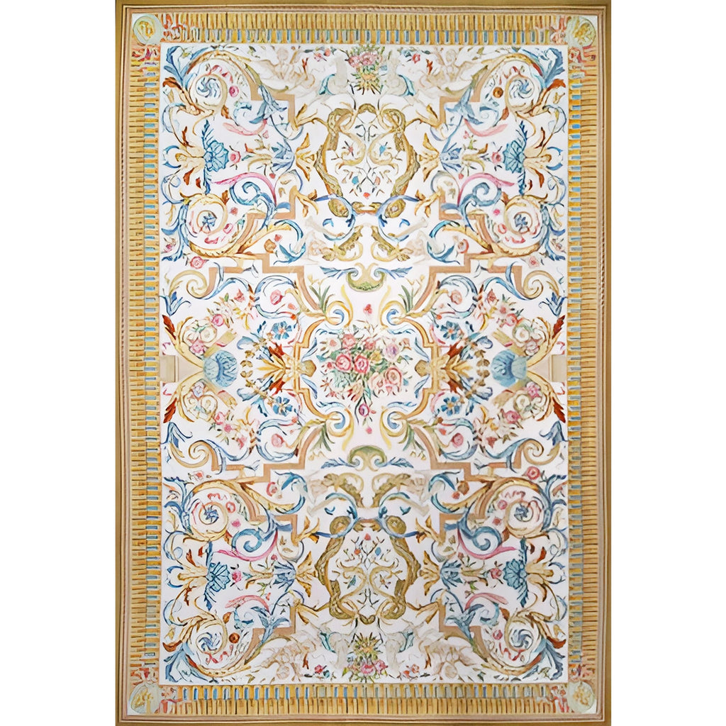 RENAISSANCE SAVONNERIE S208I IVORY / GOLD 11' X 16'