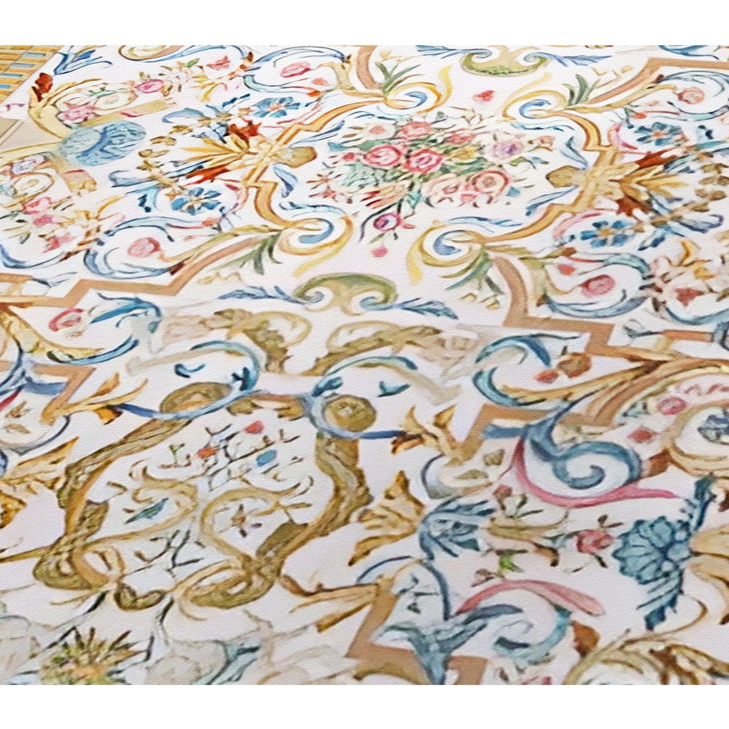 RENAISSANCE SAVONNERIE S208I IVORY / GOLD 11' X 16'