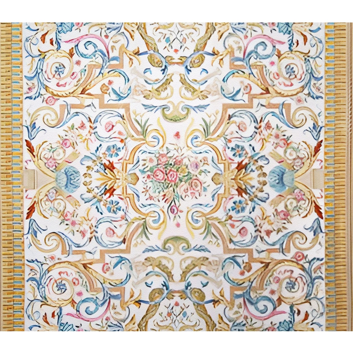 RENAISSANCE SAVONNERIE S208I IVORY / GOLD 11' X 16'