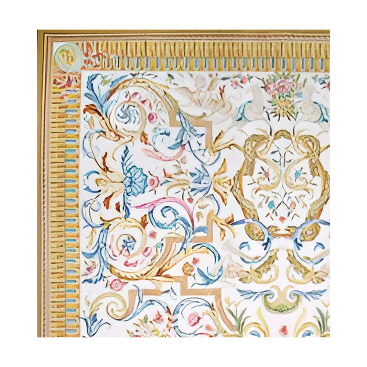 RENAISSANCE SAVONNERIE S208I IVORY / GOLD 11' X 16'
