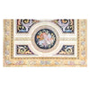 RENAISSANCE SAVONNERIE S196B IVORY / BLACK 11'8" X 18'5"