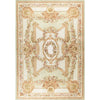 RENAISSANCE SAVONNERIE S-292 GREEN / IVORY 11' X 16'1"