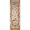 RENAISSANCE TAPESTRY 22 2358 BEIGE / GREEN 3'4" X 7'11"