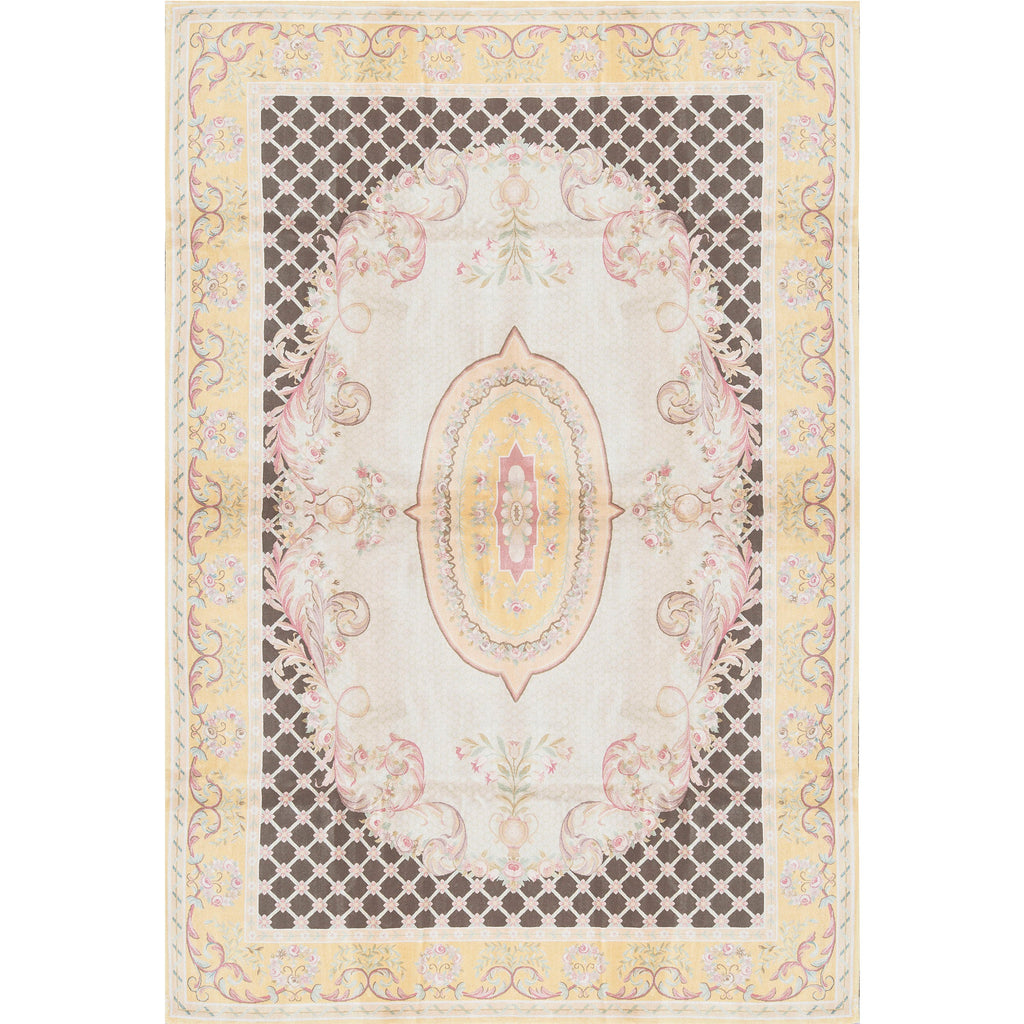 RENAISSANCE SAVONNERIE S-143 IVORY / GOLD 11' X 16'
