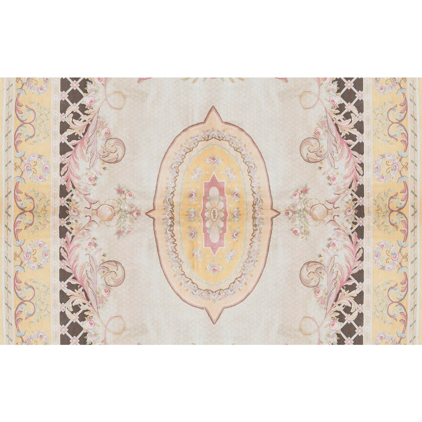 RENAISSANCE SAVONNERIE S-143 IVORY / GOLD 11' X 16'