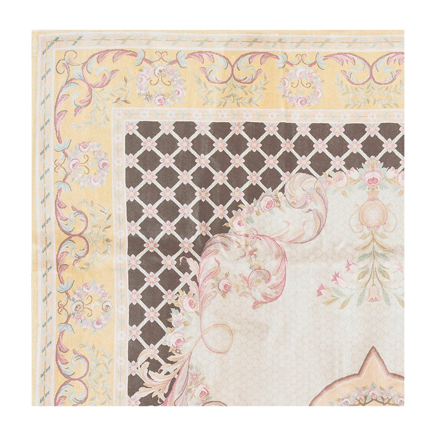 RENAISSANCE SAVONNERIE S-143 IVORY / GOLD 11' X 16'