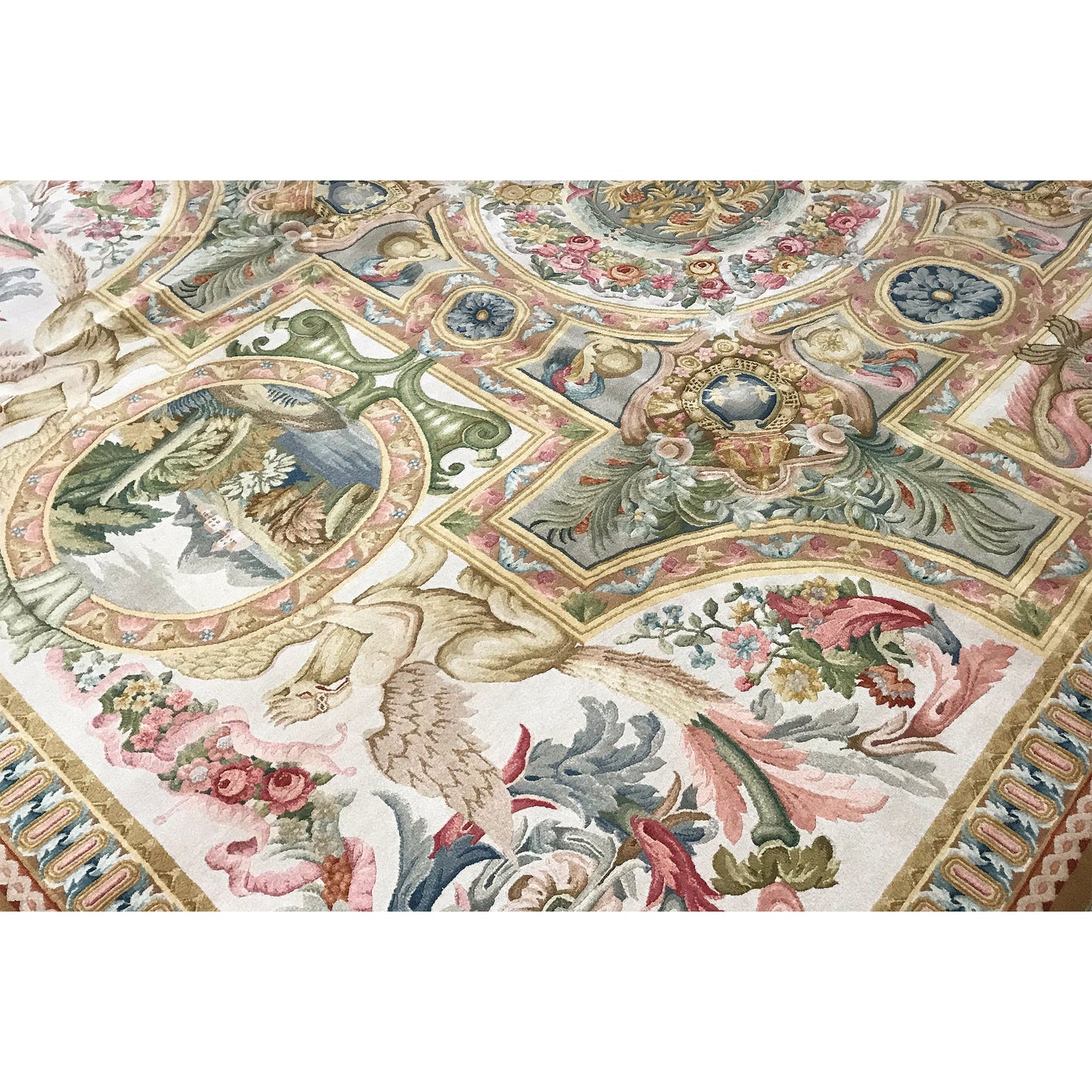 RENAISSANCE SAVONNERIE S179I CREAM / IVORY 9' X 12'