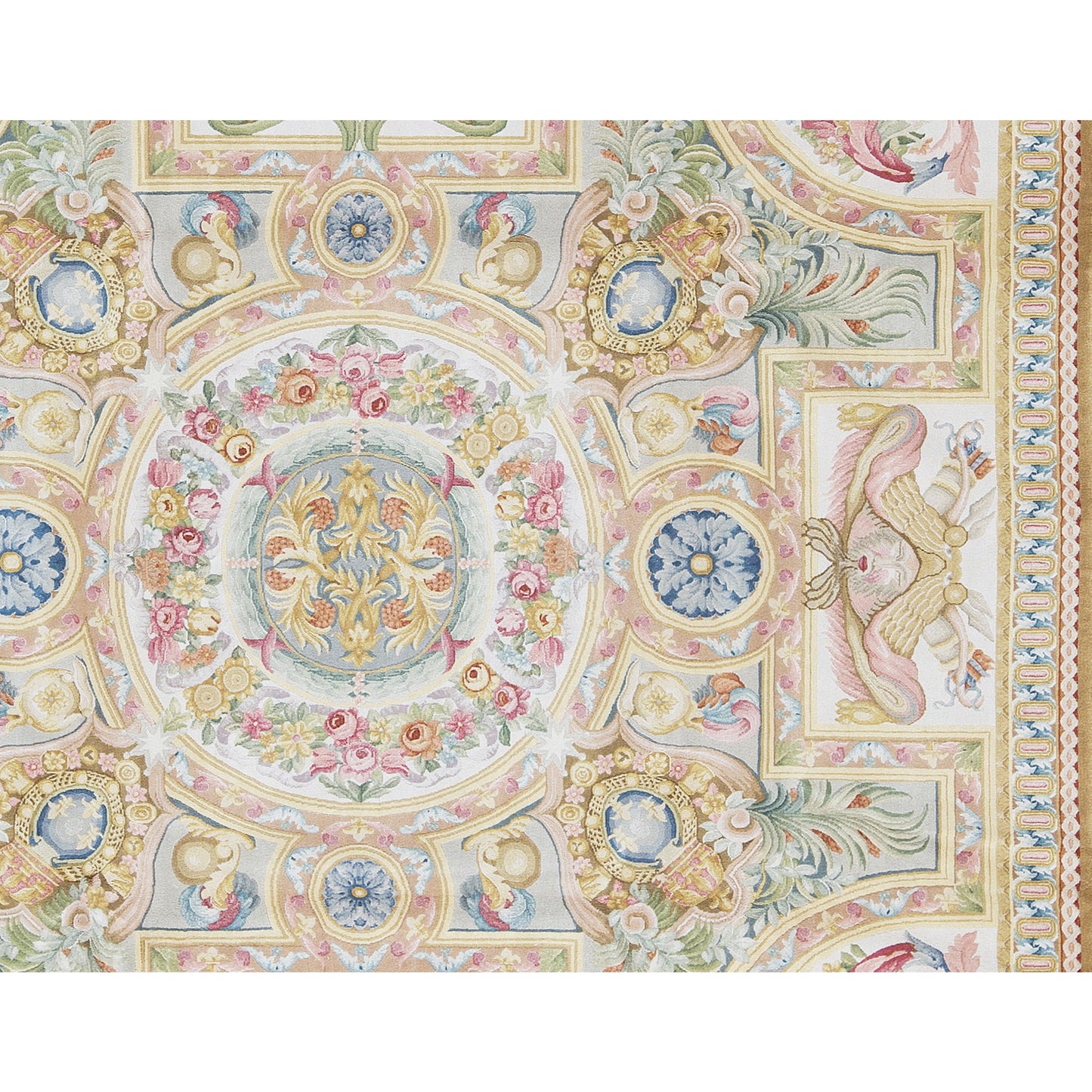 RENAISSANCE SAVONNERIE S179I CREAM / IVORY 9' X 12'