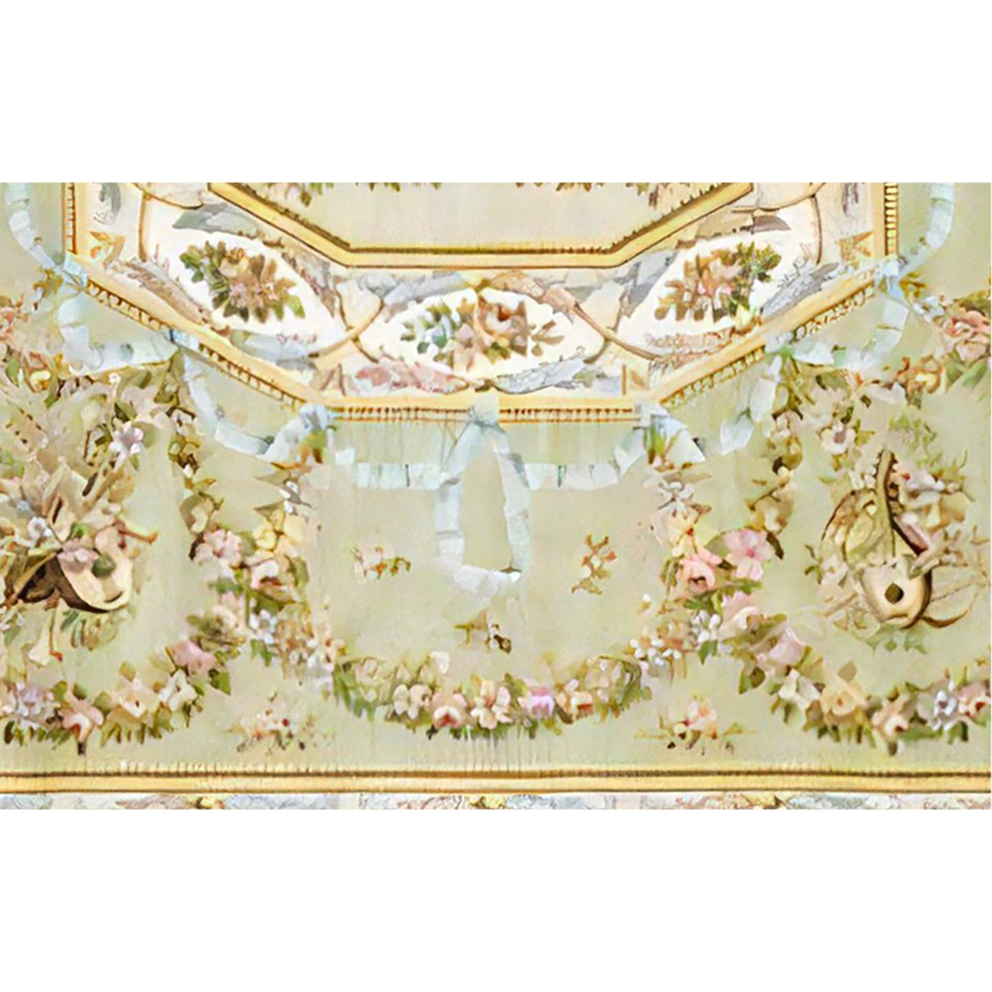 RENAISSANCE SAVONNERIE S127G GREEN 13'11" X 20'1"