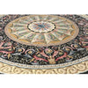 RENAISSANCE SAVONNERIE S-106 BROWN / GOLD 13' X 13'