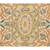 RENAISSANCE SAVONNERIE S-140 IVORY / GREEN 8'11" X 12'1"