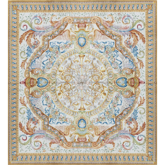 RENAISSANCE SAVONNERIE S194I IVORY / GOLD 11'1" X 12'