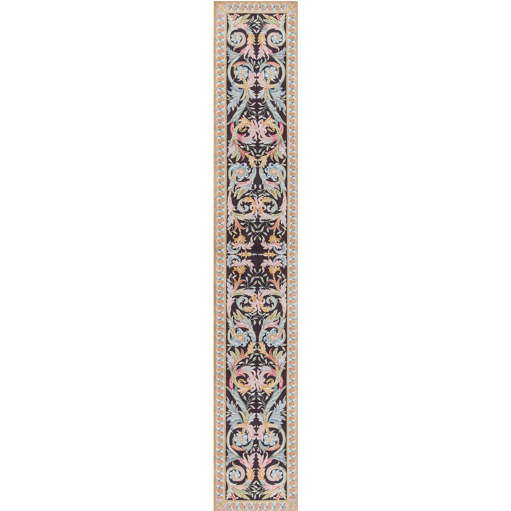 RENAISSANCE SAVONNERIE S179O BROWN / GOLD 2'10" X 18'