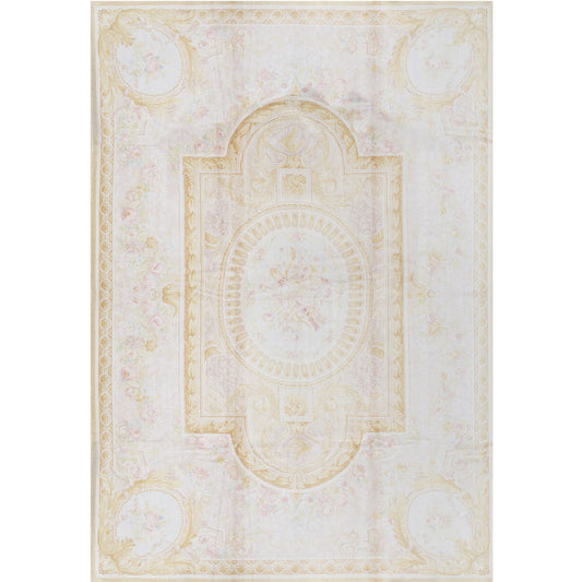 RENAISSANCE SAVONNERIE S-151 BEIGE / GOLD 10' X 14'1"