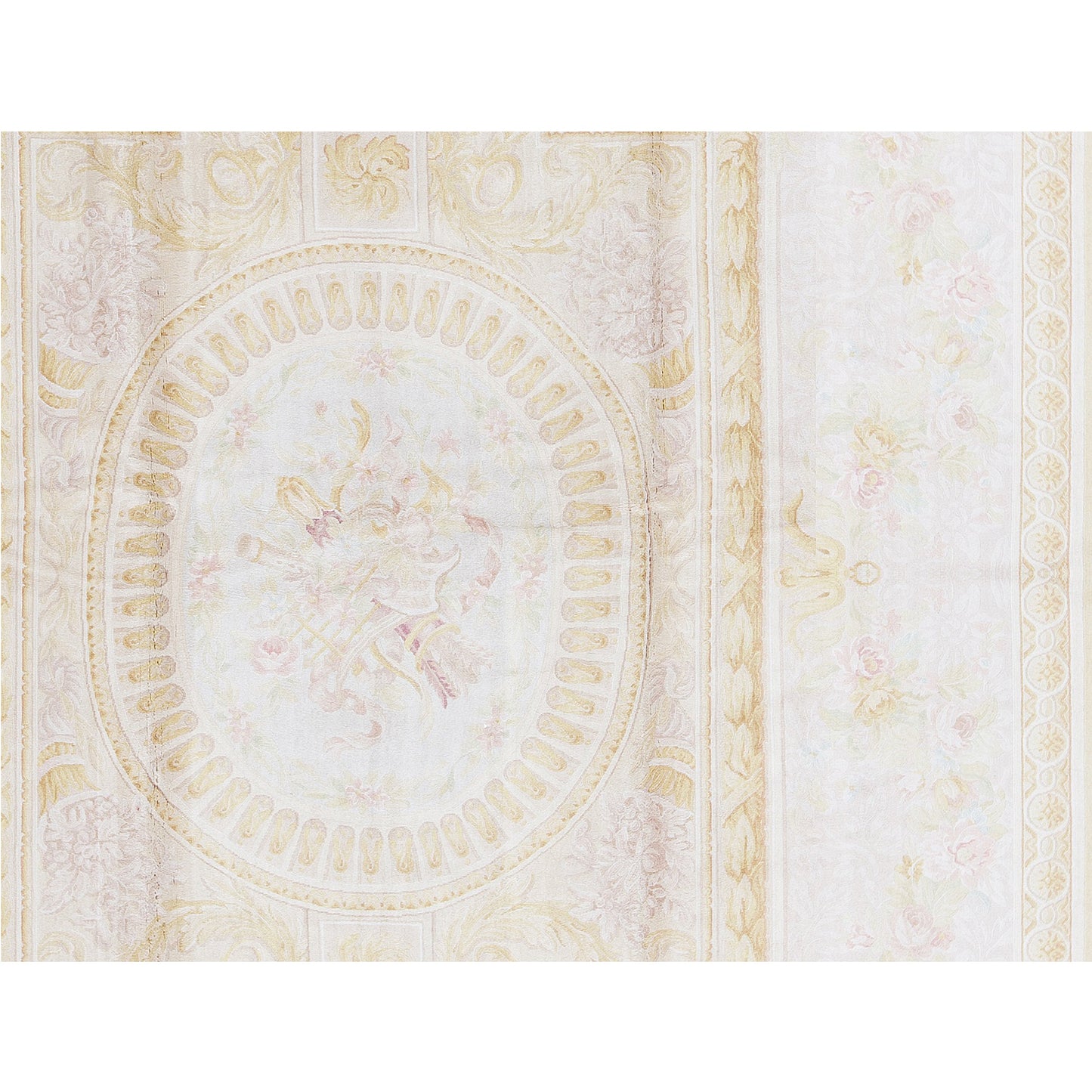 RENAISSANCE SAVONNERIE S-151 BEIGE / GOLD 10' X 14'1"