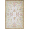 RENAISSANCE SAVONNERIE S146G IVORY / GREEN 6' X 9'1"
