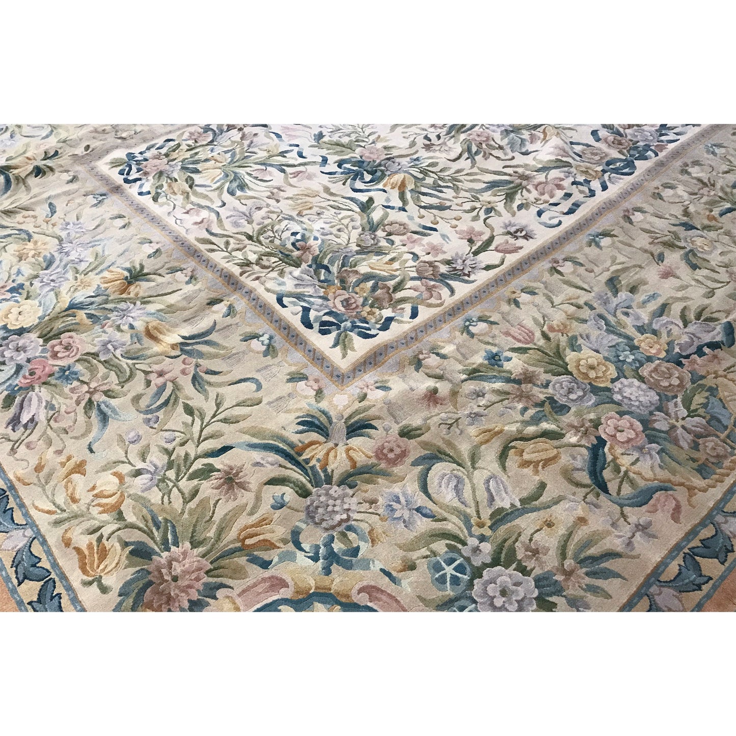 RENAISSANCE SAVONNERIE S145I BEIGE / BEIGE 10'11" X 16'1"