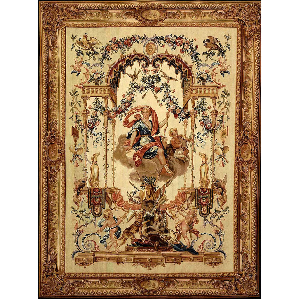 TAPESTRY RENAISSANCE 2245I IVORY / GOLD 6'1" X 8'1"