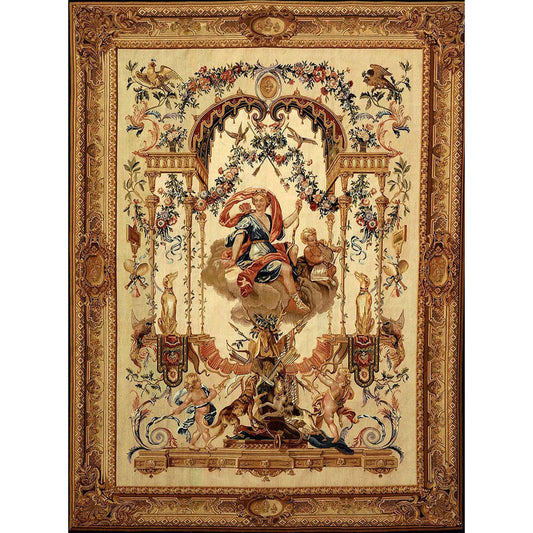 TAPESTRY RENAISSANCE 2245I IVORY / GOLD 6'1" X 8'1"