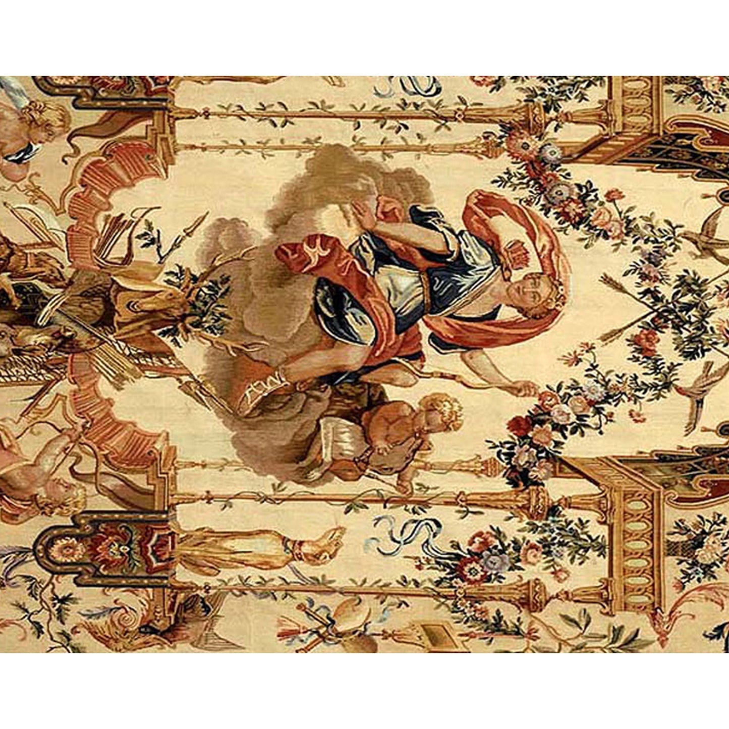TAPESTRY RENAISSANCE 2245I IVORY / GOLD 6'1" X 8'1"