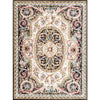 RENAISSANCE SAVONNERIE S25-- IVORY / BROWN 7'6" X 10'1"
