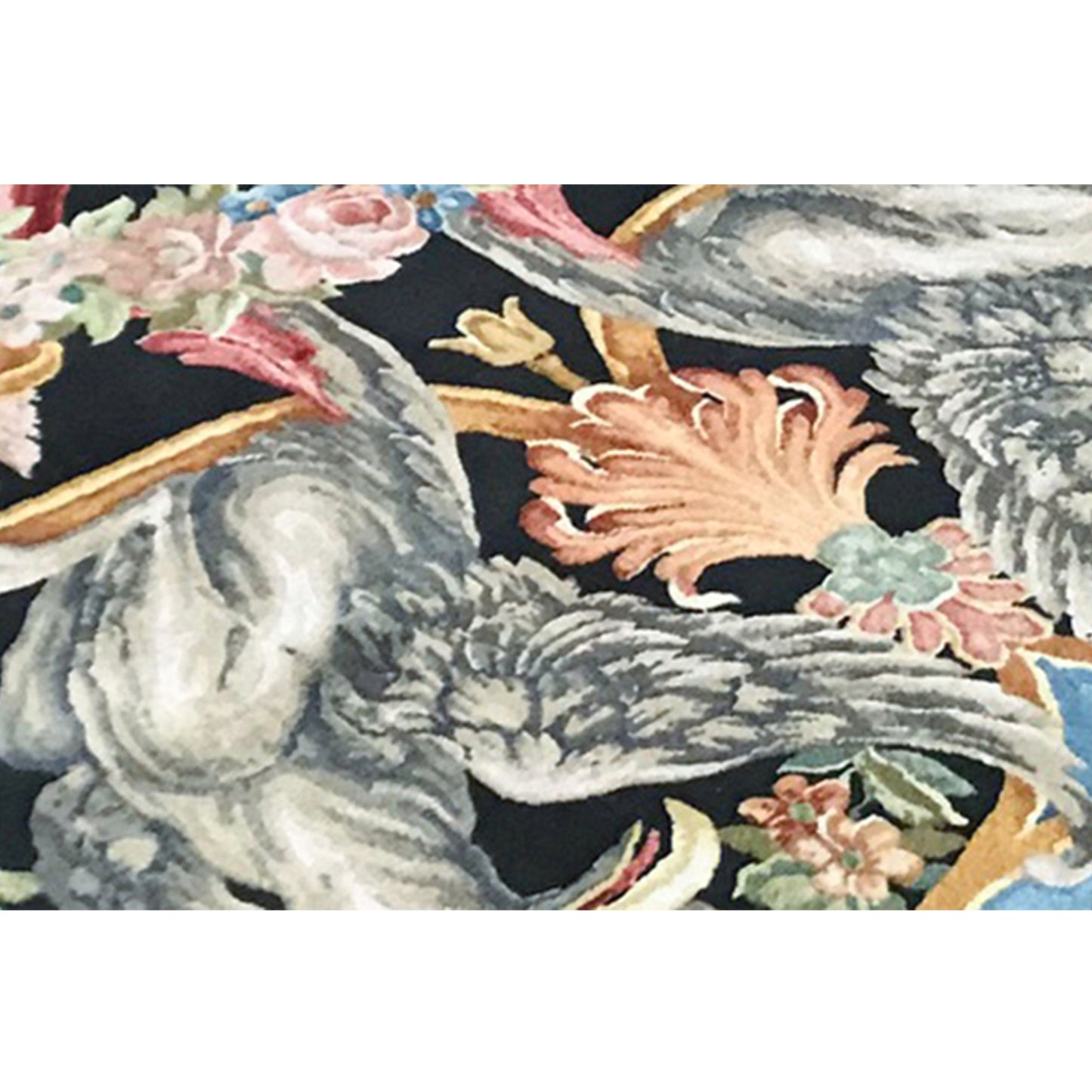RENAISSANCE SAVONNERIE S118B BLACK / MULTI 10' X 20'