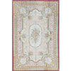 RENAISSANCE SAVONNERIE S3--- BEIGE / ROSE 7'9" X 11'9"