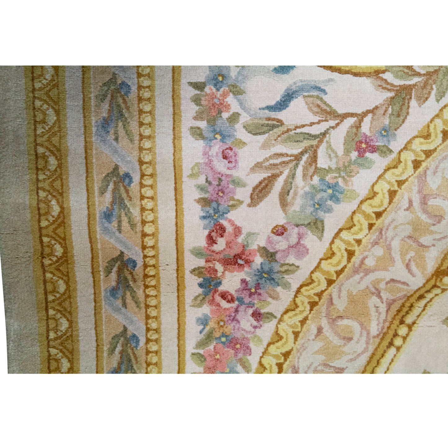 RENAISSANCE SAVONNERIE S-144 IVORY / BEIGE 10' X 10'